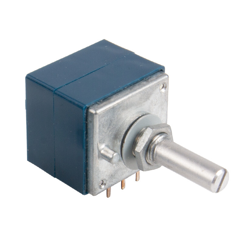 1Pcs Japan ALPS RK27 Duplex HiFi volume potentiometer 6Pins A10K 50K 100K 250K