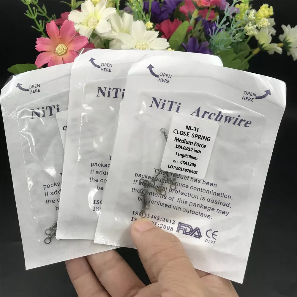 Dental Orthodontic Closed Coil Spring NITI Open Spring 010/012 Force 10Pcs/1Pack