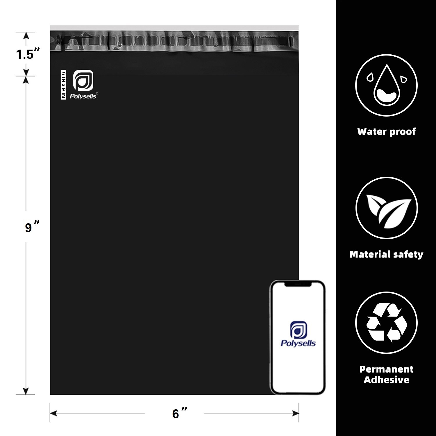 Poly Mailers Shipping Bags Envelopes Packaging Premium Bag 9×12 10×13 14.5×19