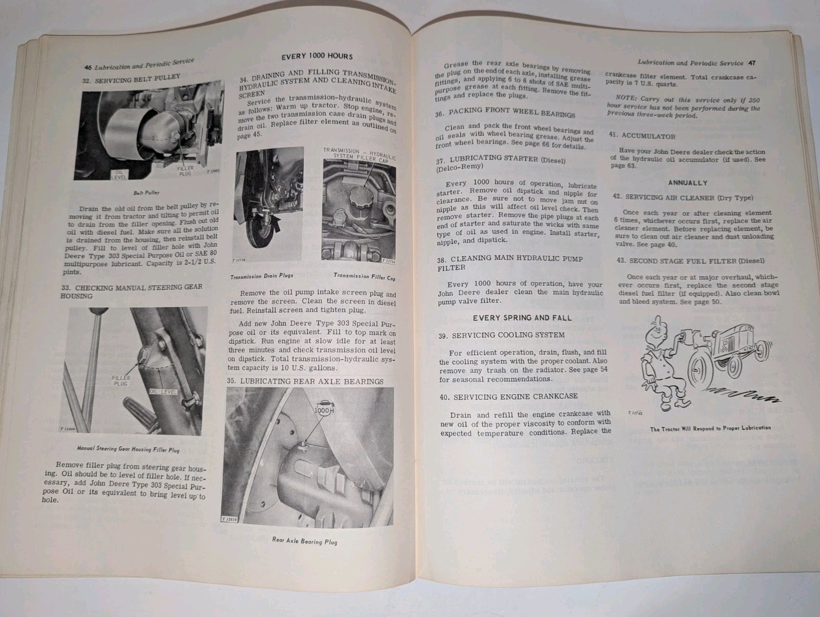 John Deere JD 300 Tractors Operator’s Manual #OM-T24467