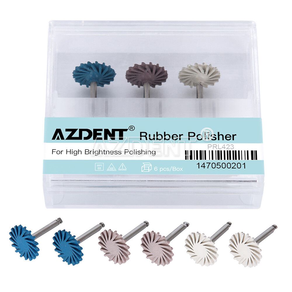 Dental Composite Polishing Kit Diamond RA HP Polisher Burs F Contra Angle 2.35mm