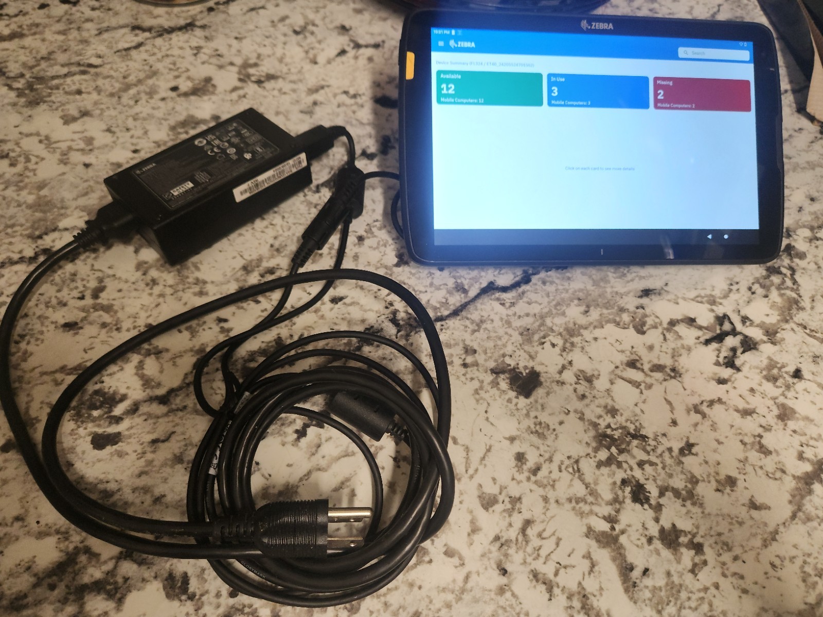Zebra RFD40 Bluetooth RFID Scanner for sE4100 G10B700-E8