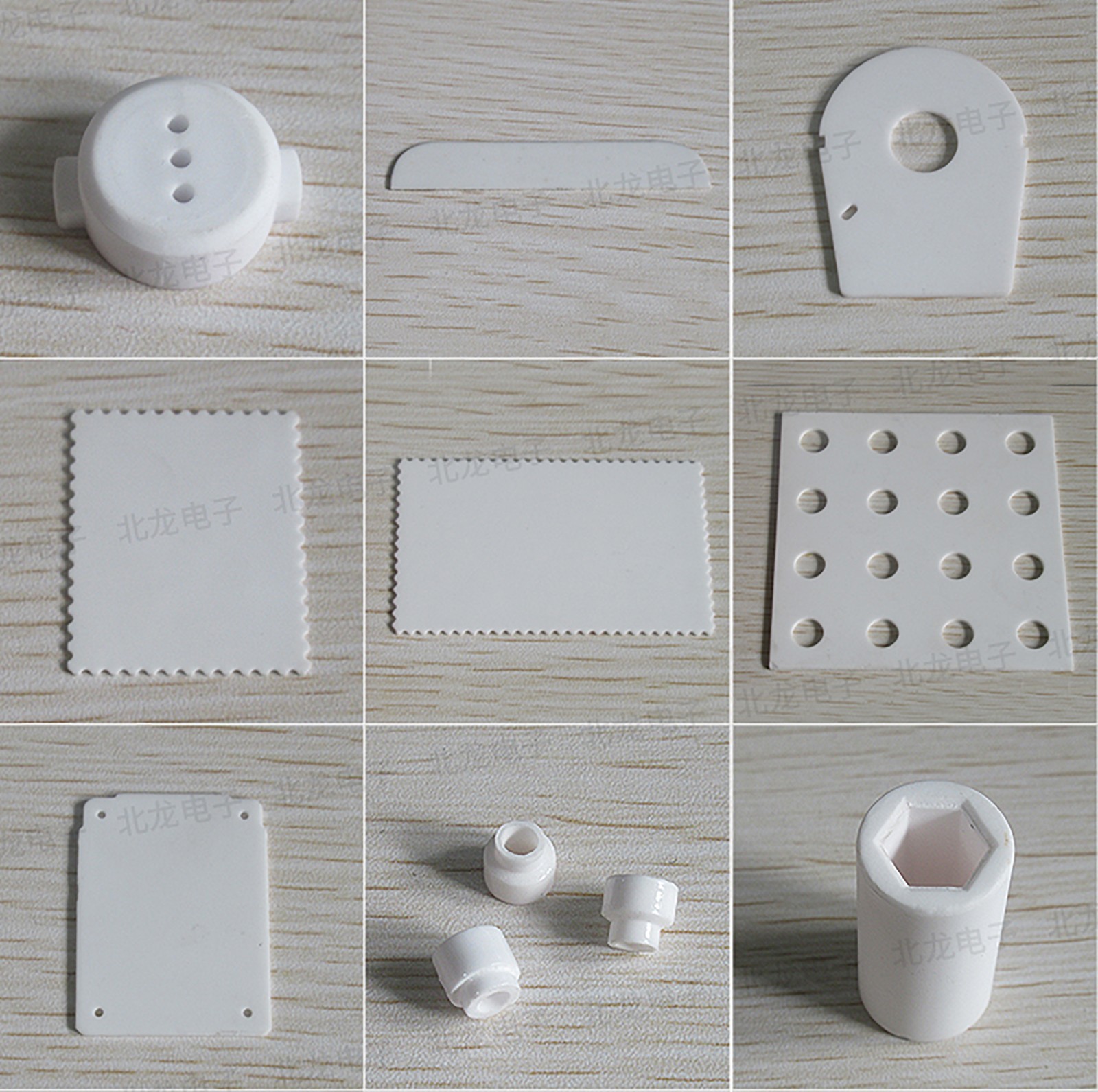 Alumina Ceramic Insulator Sheet High Temperature Resistance Thermal Conduct