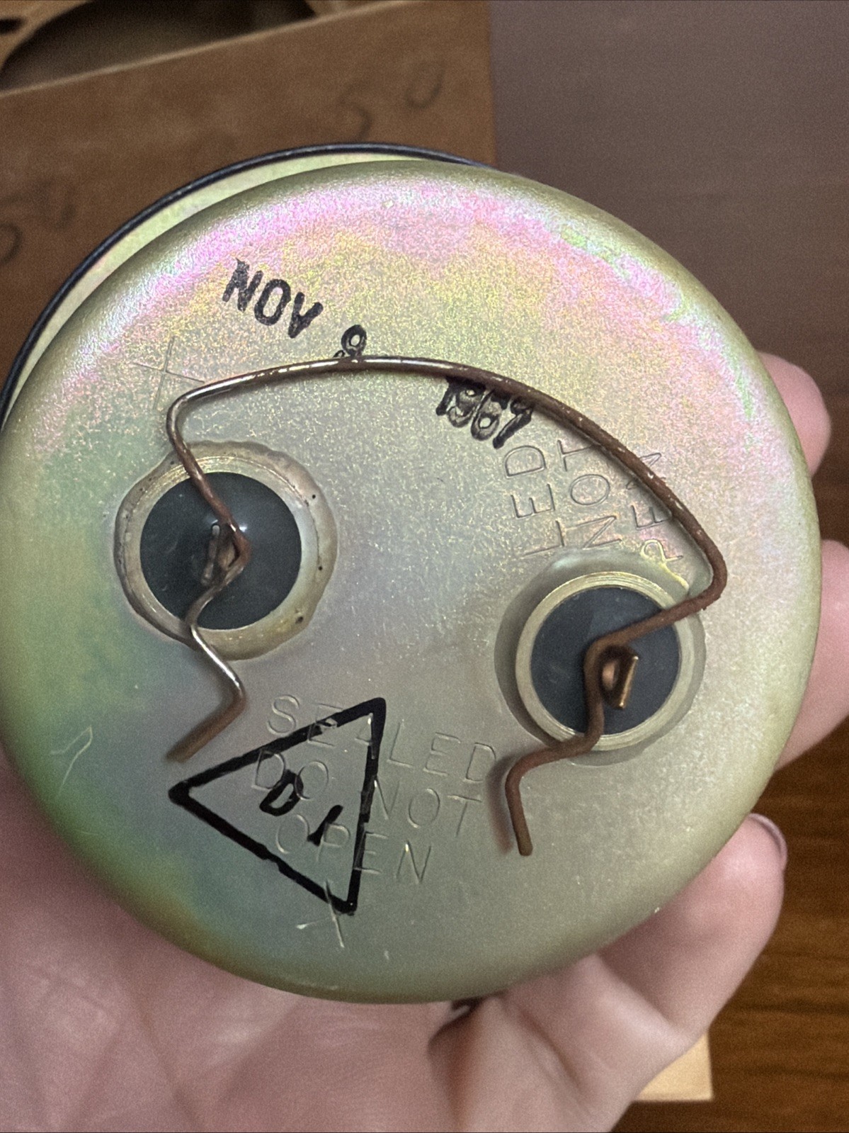 Vintage – Dixson model 200R FS 100 UADC 759-A Analog Panel Meter NOS