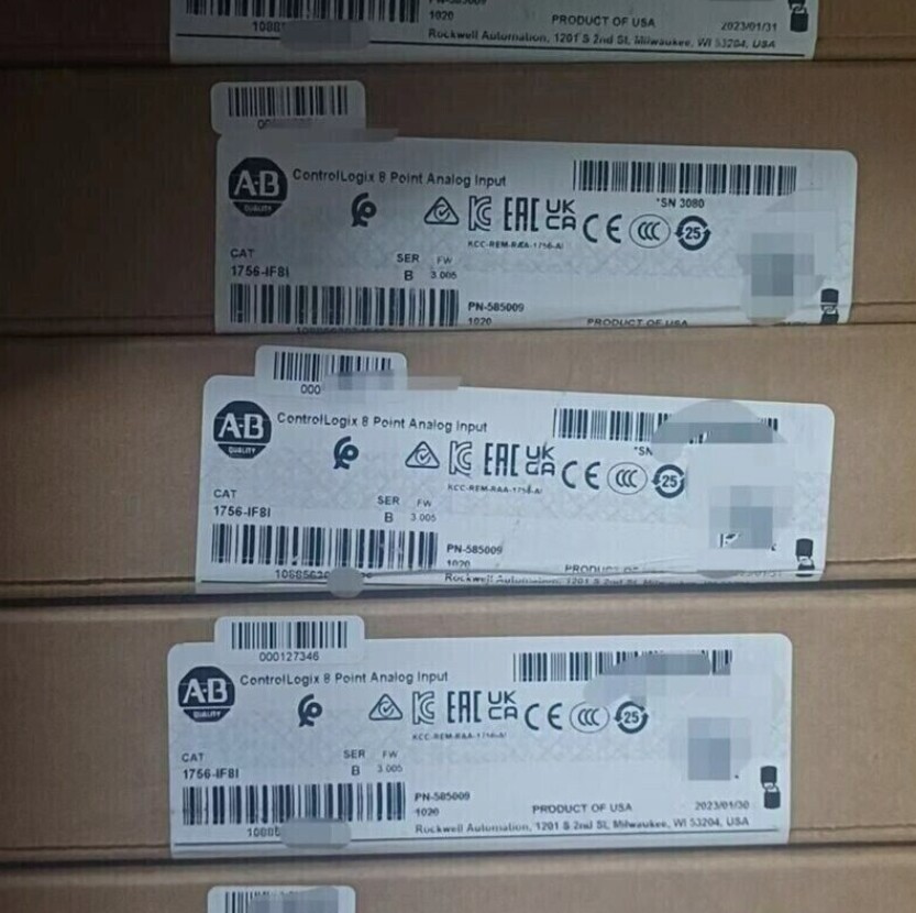 New Sealed Allen Bradley 1756-IF8I Isolated Analog Input Module Free Shipping AB
