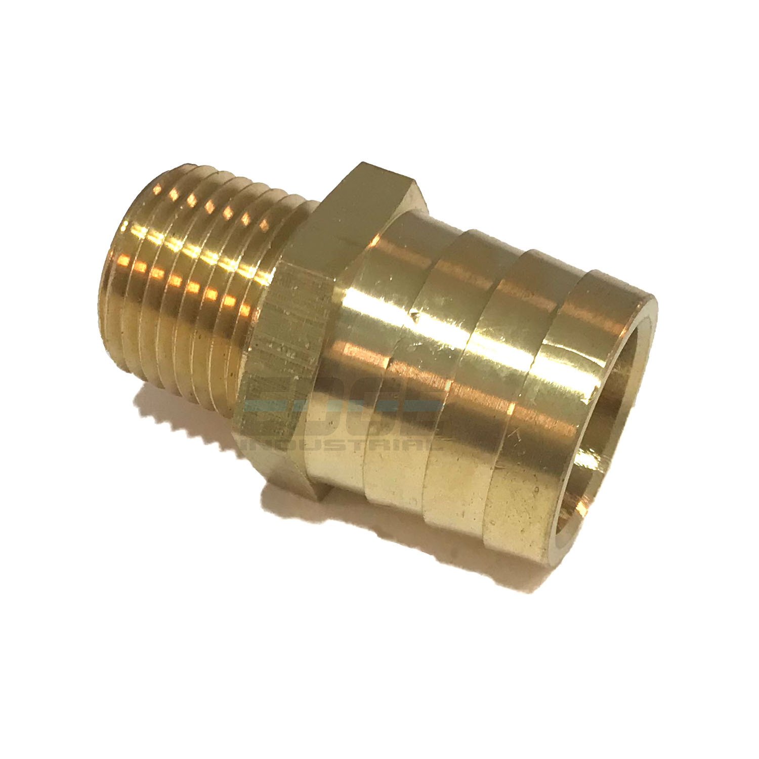1″ HOSE BARB X 1/2 MALE NPT Brass Pipe Fitting NPT Thread Gas Fuel Water Air