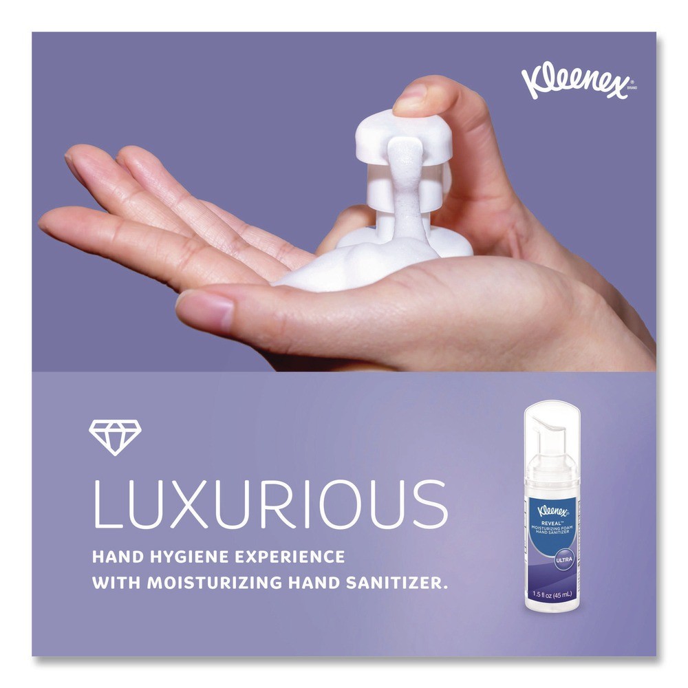 Kleenex 34604EA 1.5 oz Pump Bottle Hand Sanitizer – Unscented New