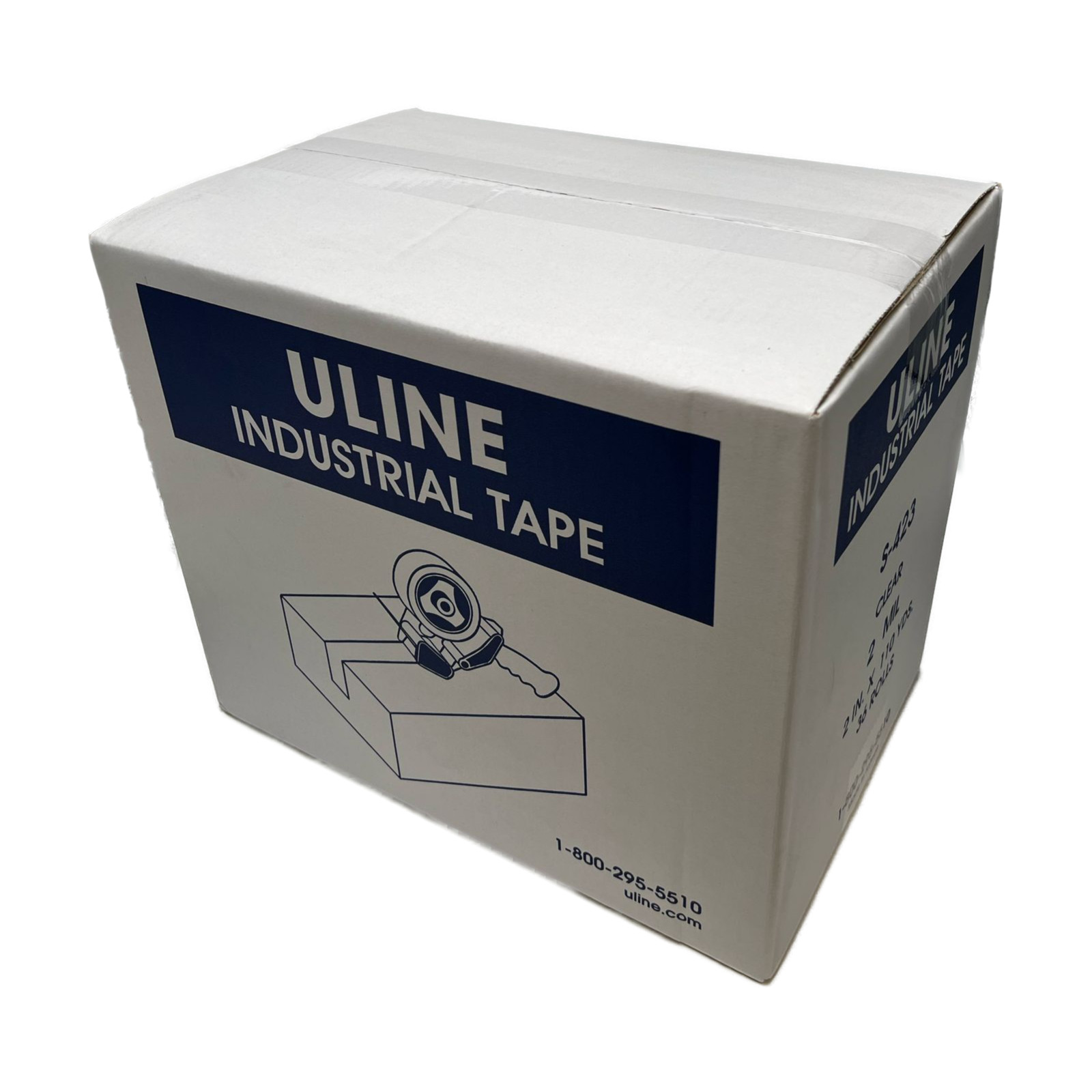 ULINE S-423 2 Mil Packing Tape, 2″ x 110 yds (Case of 36 Rolls)
