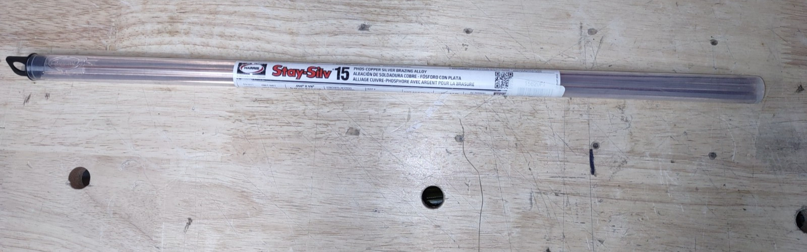 Harris Stay Silv 15 15% Silver Brazing Alloy Rods HVAC Grade 1LB 28 Rods