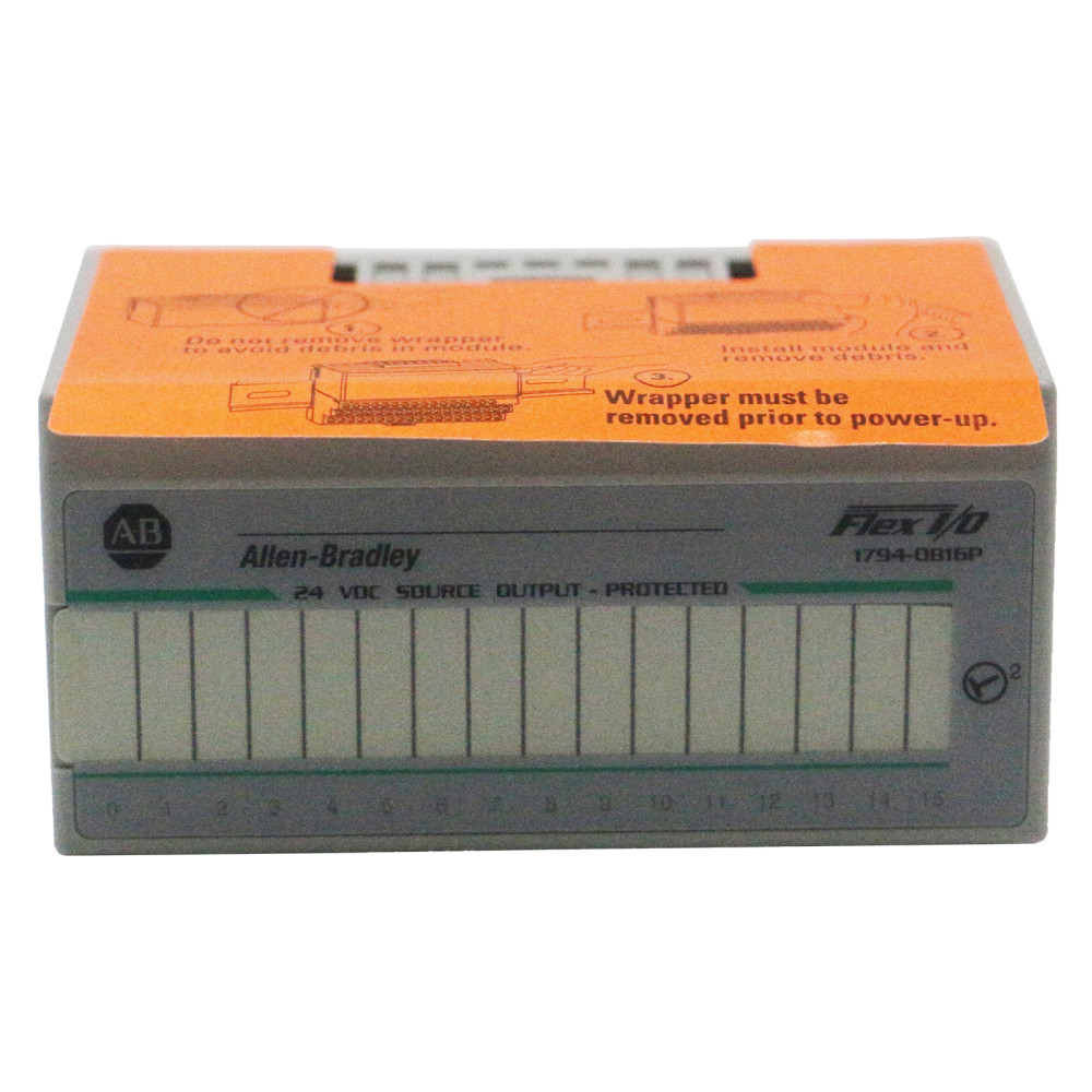 Factory Sealed AB 1794-OB16P Flex 16 Point Digital Output Module 1794OB16P