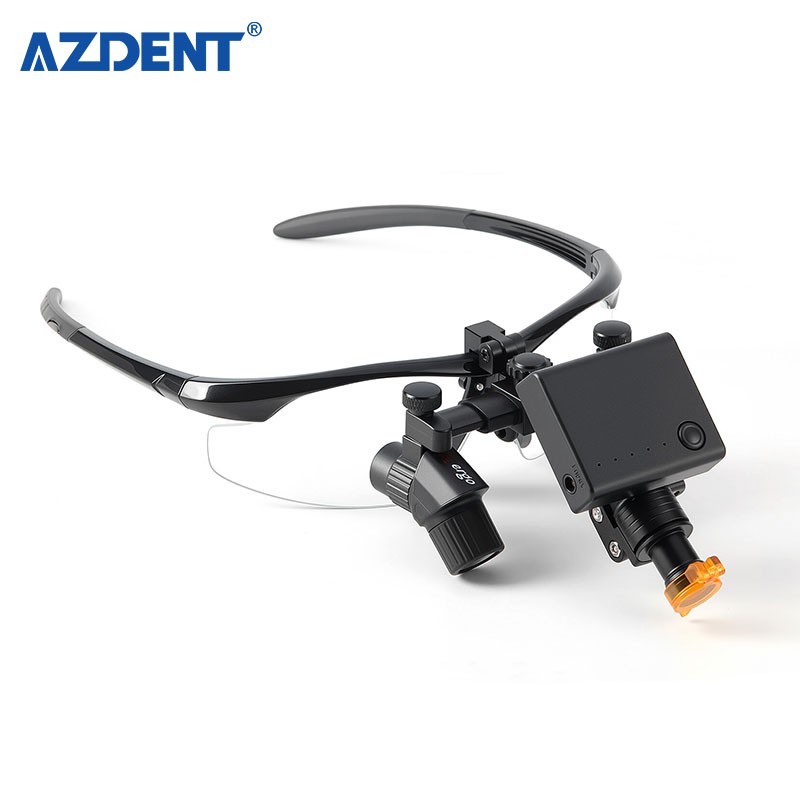 4.0X Dental Surgical Medical Ergo Loupes Magnifier Binocular Glass +Head Light