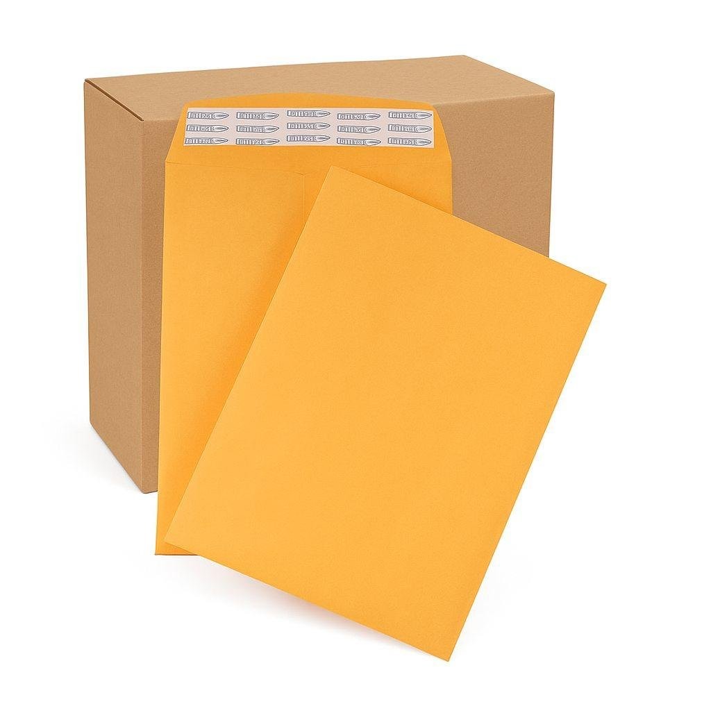 250 – Pack 6″x9″ Kraft Catalog Mailing Envelopes Mailers Peel Self Seal
