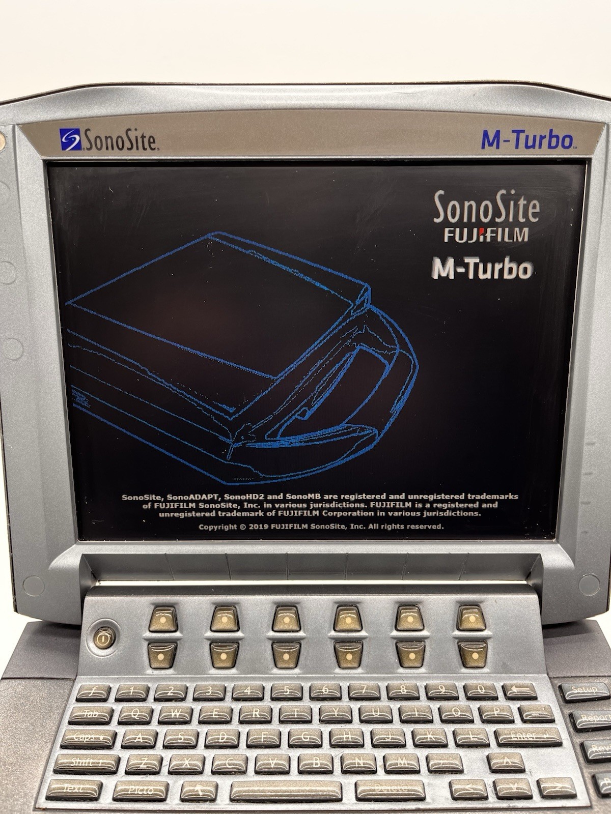 SonoSite M-Turbo Portable Ultrasound System P08189-70w/ P21x/5-1 MHz Transducer
