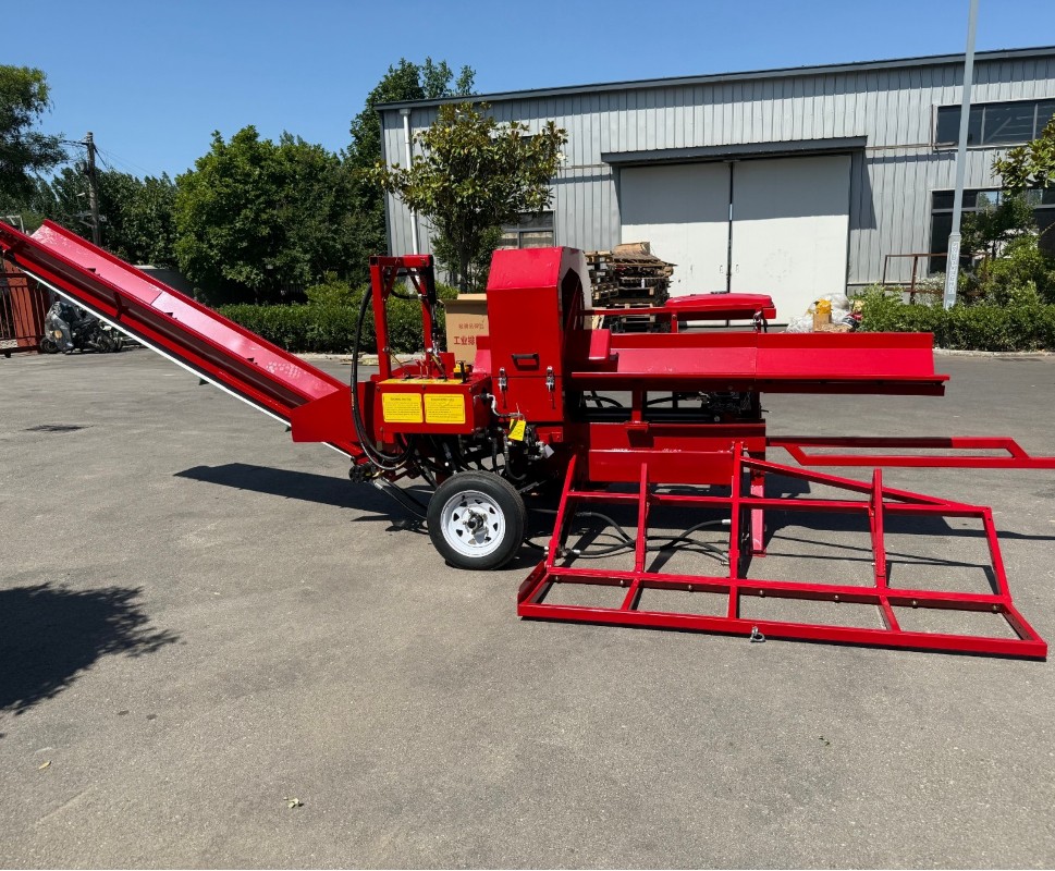 27T Hydraulic Firewood Processor with 739cc RATO Engine Log Lifter&118″ Conveyor