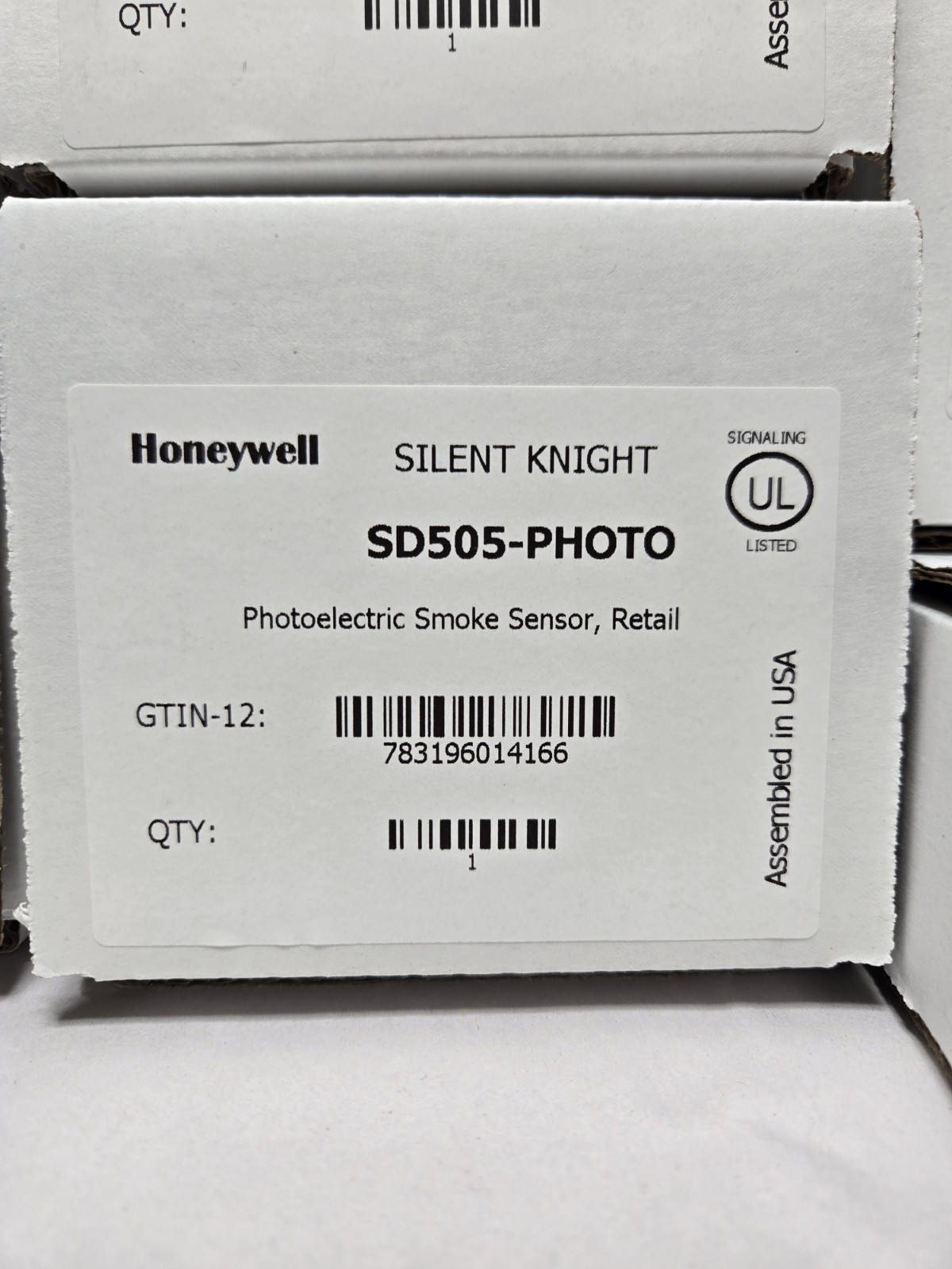 Honeywell Silent Knight SD505-PHOTO Smoke Detector