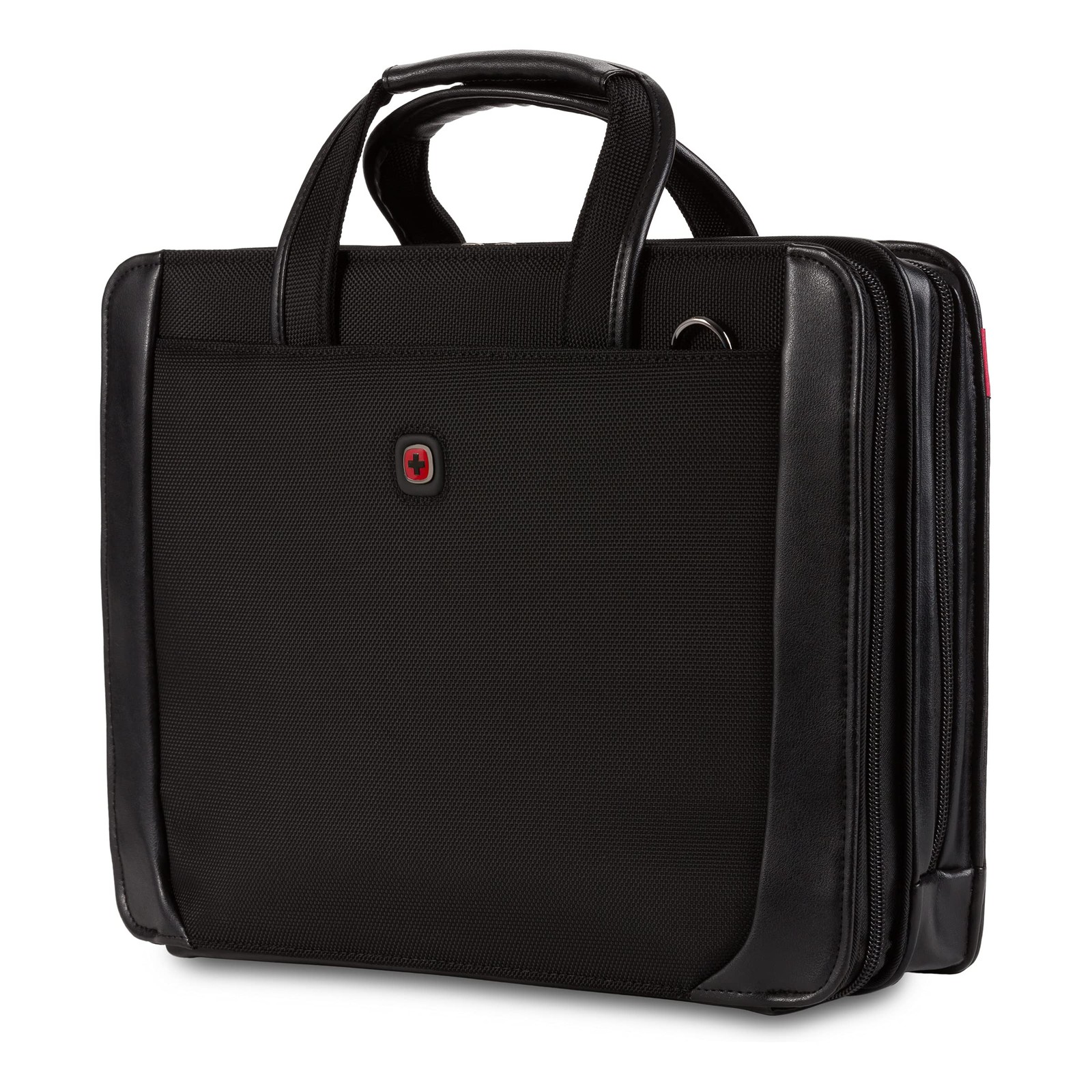 Luggage Proxy Zippered Laptop Presentation Padfolio, Black, 14inch 601675