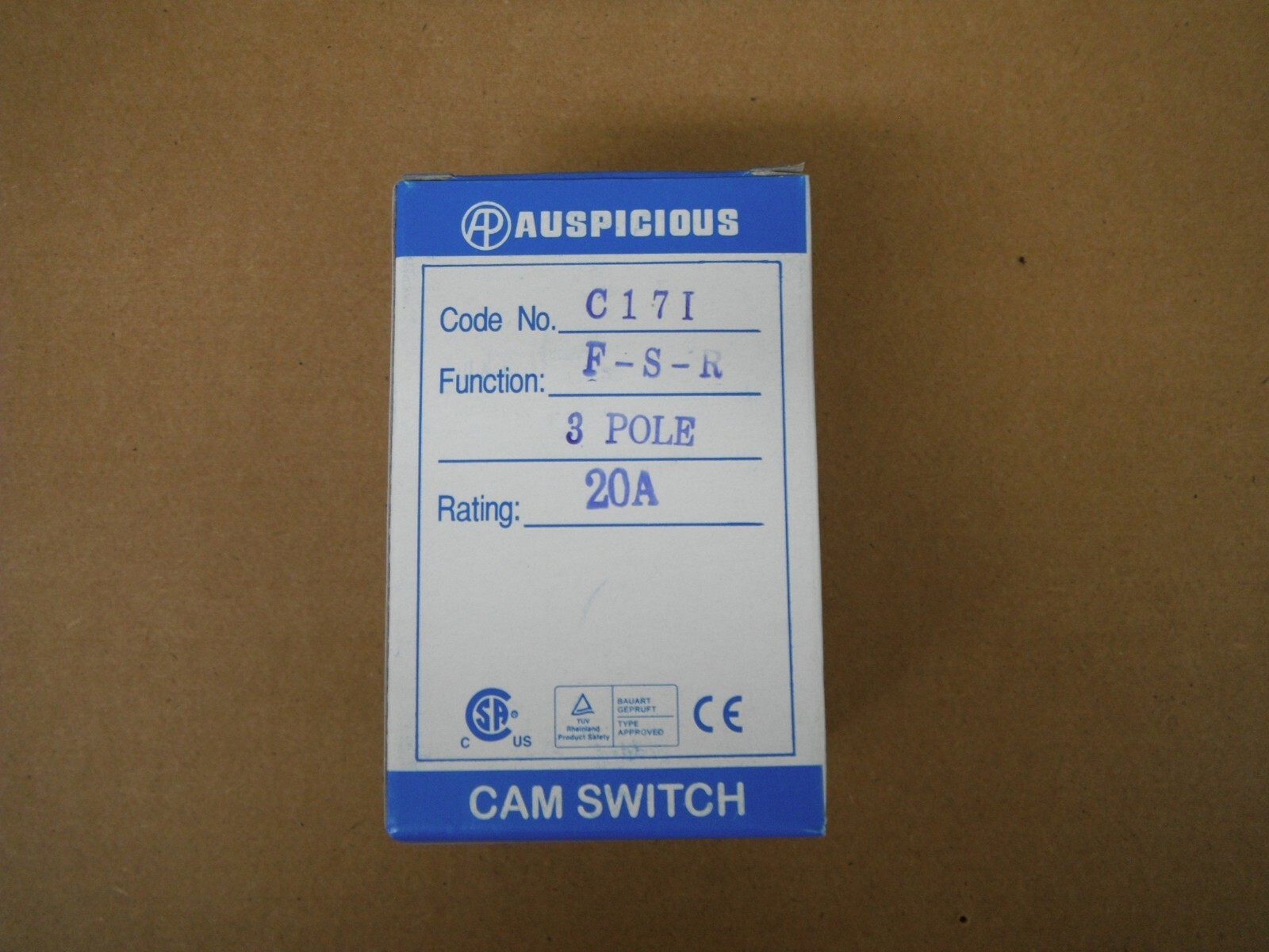 FORWARD/REVERSE DRUM SWITCH for variable speed Bridgeport & import mills 3HP 3PH