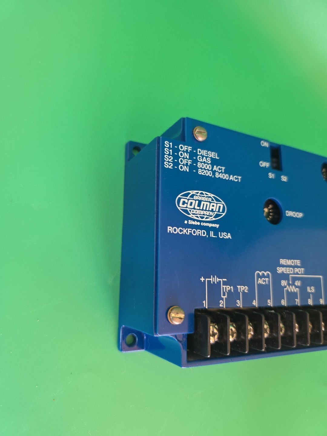 New OEM DYN1 10656-000-0-12 Barber Colman Speed Controller Governor