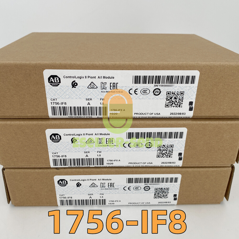 NEW Factory Sealed 1756-IF8 Allen-Bradley ControlLogix Point A/I Module US Stock