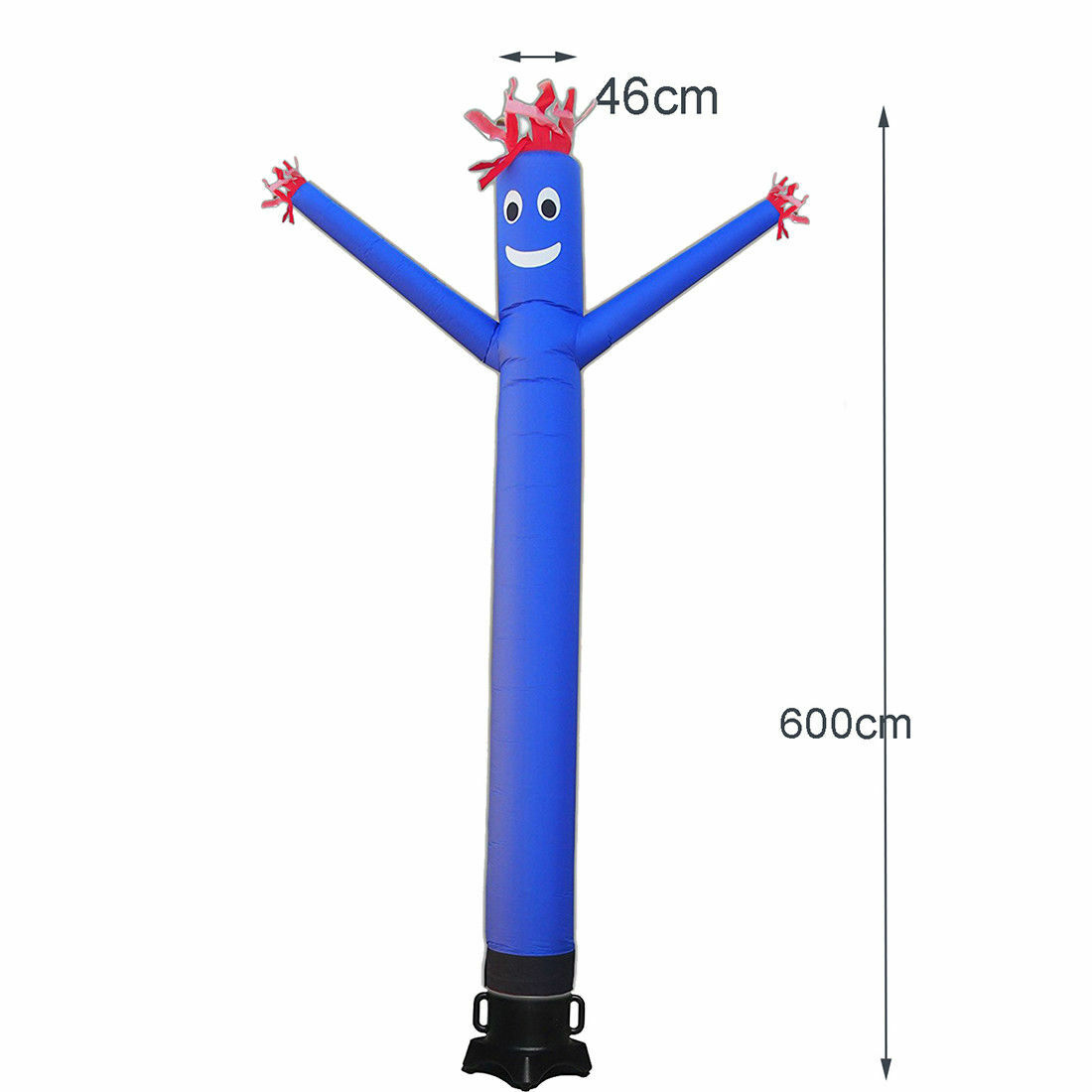 20/10FT Inflatable Advertising Air Wind Tube Puppet Wavy Man Dancer (NO Blower)