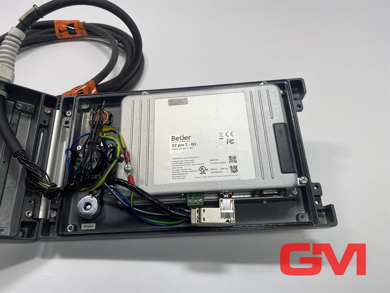 Beijer Display X2 Pro 7 – B2 HMI Panel 630000205 Rev. 1 + Control Unit