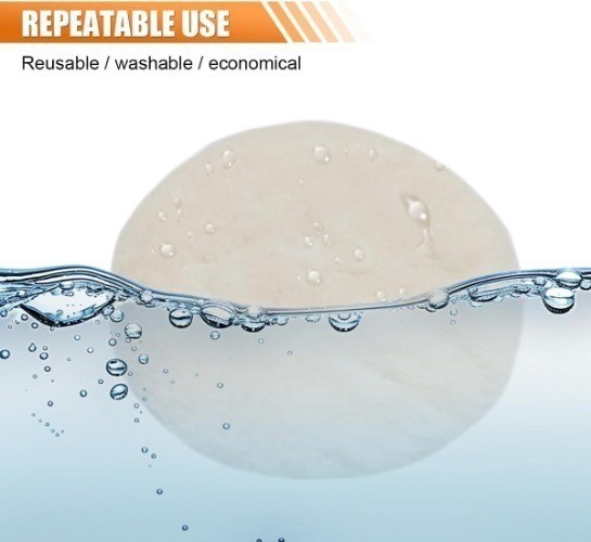 3PCS 5 Inch Buffing Pad Kit – Polishing Pad with Hook and Loop Ba Size: 5 Inch
