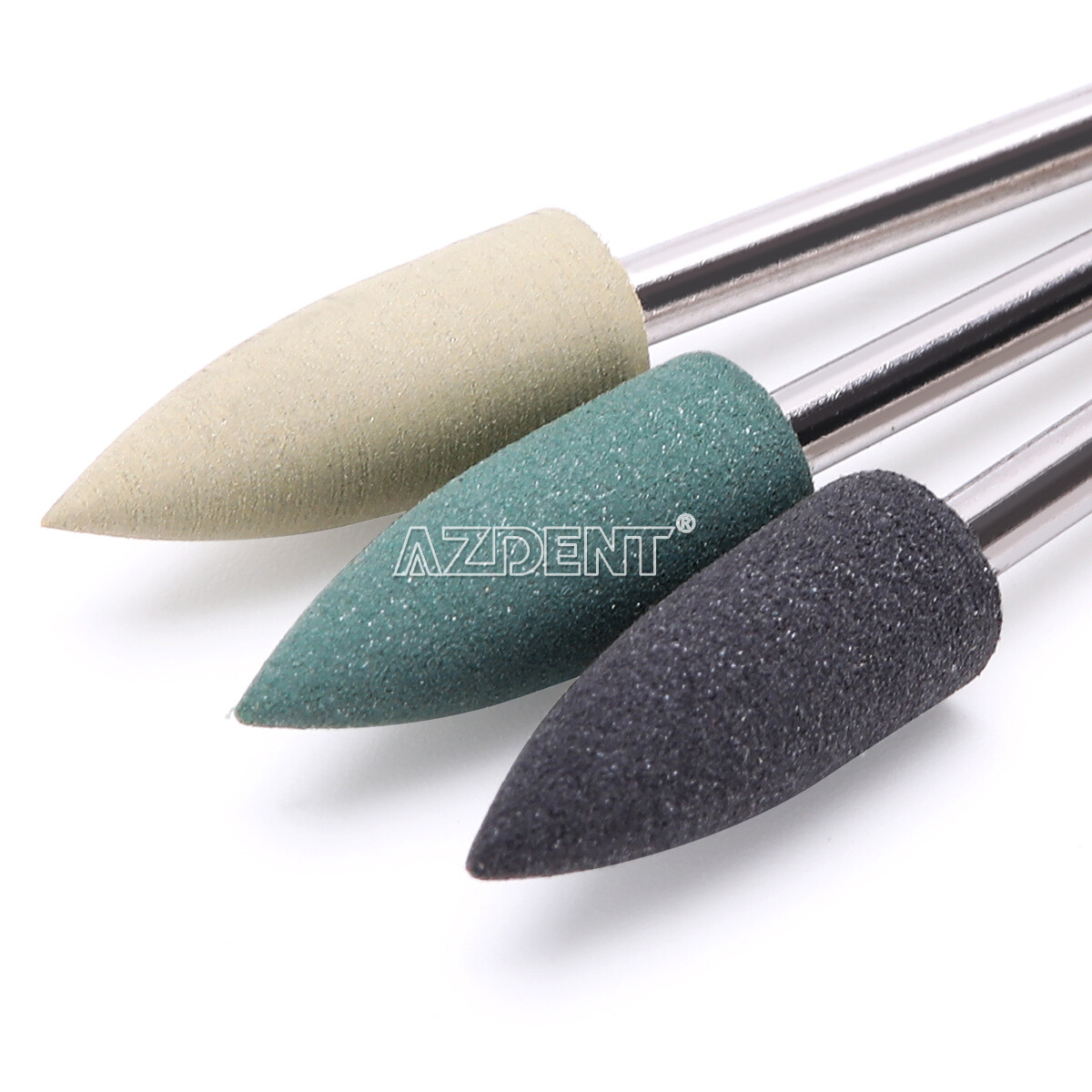 Dental Diamond Burs HP 0412 Resin Base Hidden Denture Polishing Kit Low Speed