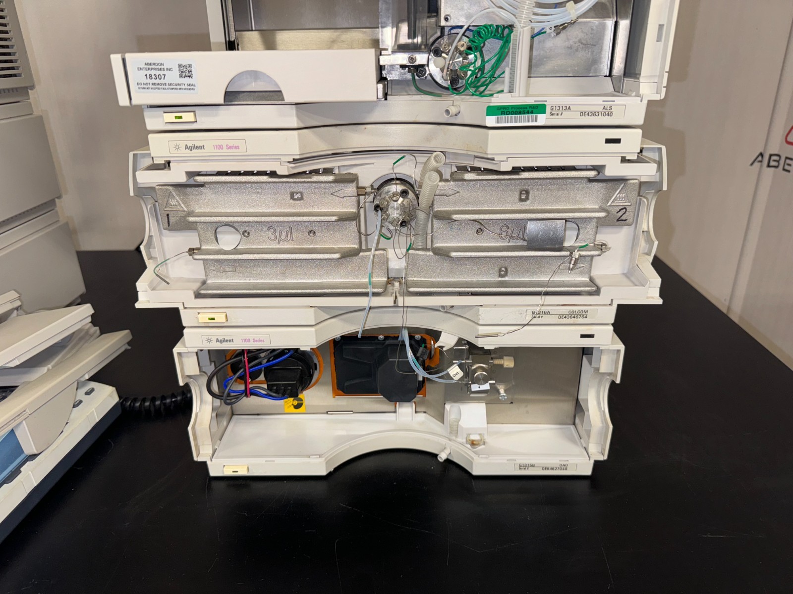 Agilent 1100 HPLC System Pump Autosampler G1315B DAD Detector Column Oven #18307