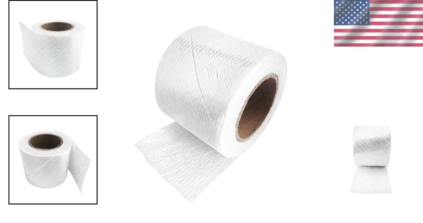 1708 Biaxial Fiberglass Cloth Tape – 4″ Width for Indoor and Outdoor Use