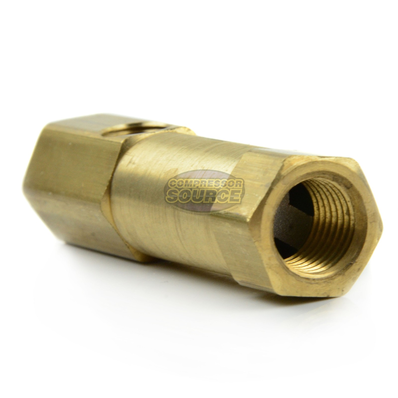 1/4″ x 1/4 Inch Female NPT In Line Brass Compressed Air Check Valve CIL1414U USA