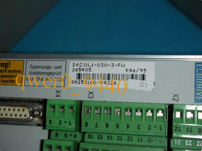 1PC Used Rexroth Servo Driver DKC01.1-030-3-FW