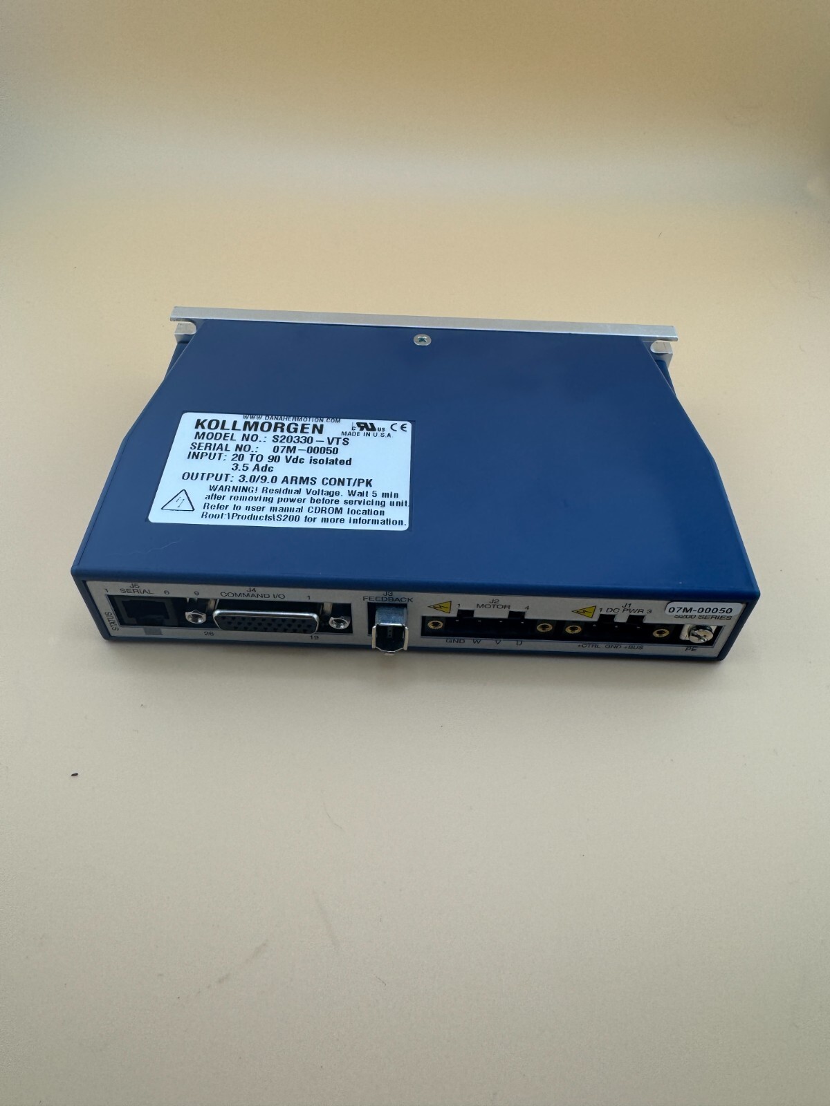 KOLLMORGEN S20330-VTS Servo Drive