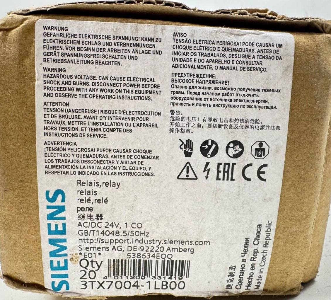 SIEMENS 3TX7004-1LB00 Output coupling link Phased-out
