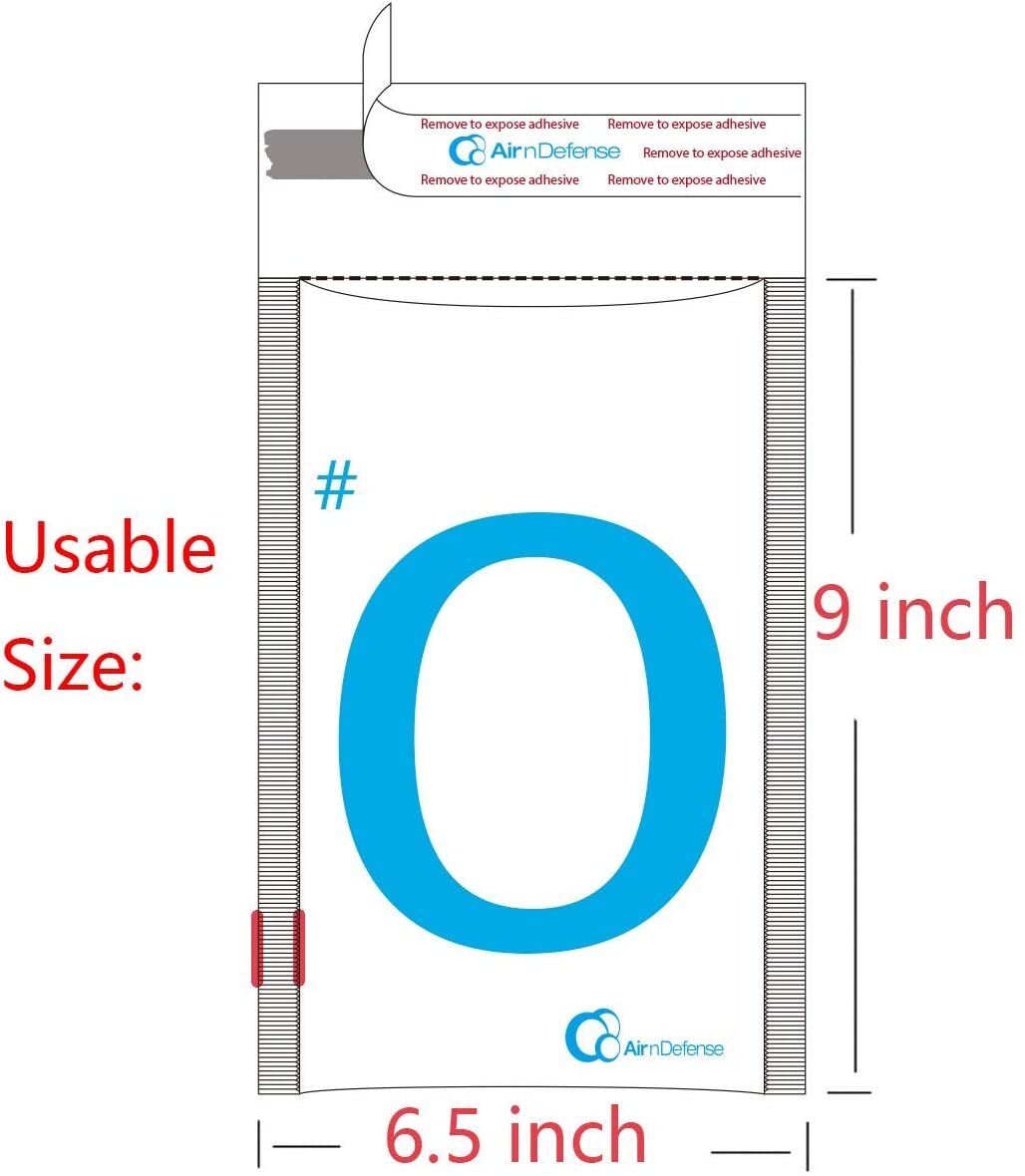 #0 6.5×10 Poly Bubble Padded Envelopes Mailing Mailers Shipping Bags AirnDefense