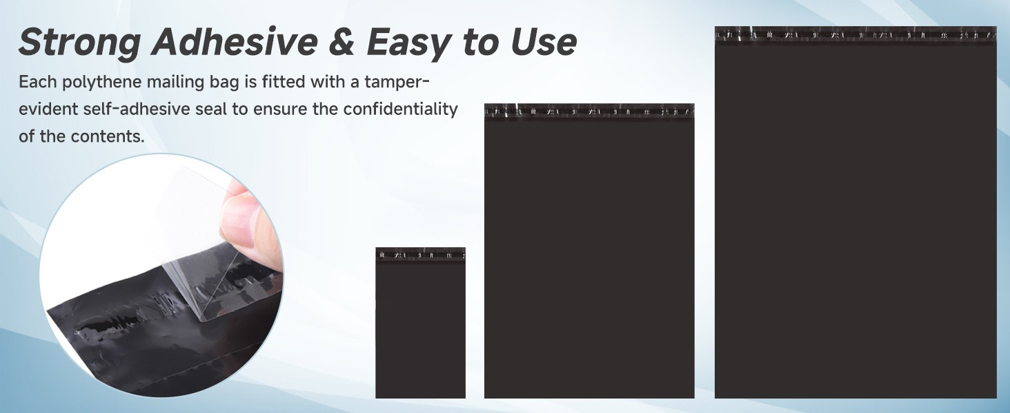 Poly Mailers Shipping Bags – 6×9 9×12 10×13 12×15.5 14.5×19 19×24 24×24 24×36 US