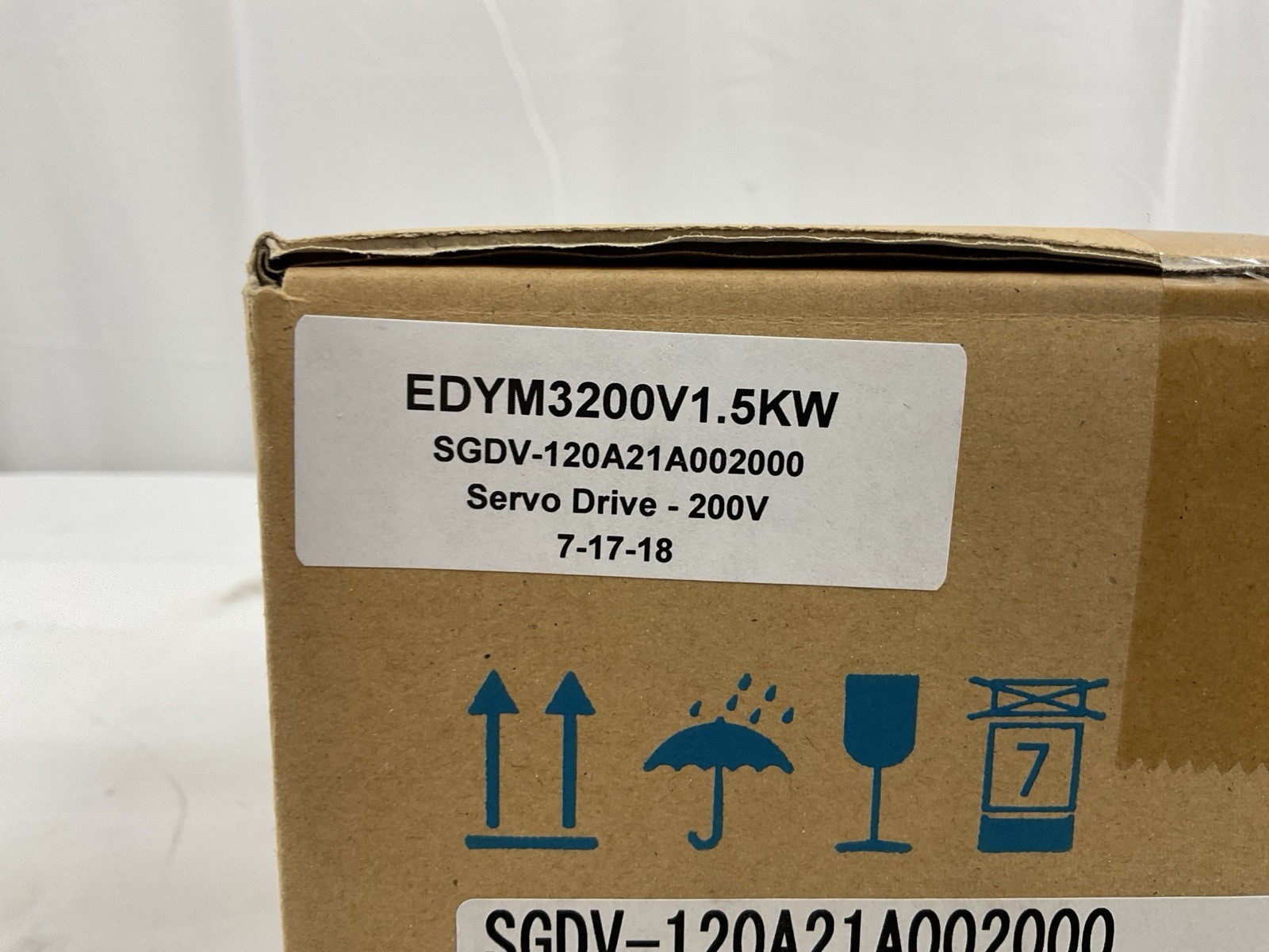 Yaskawa SGDV-120A21A002000 Servopack AC Servo Drive 200V 1.5kW New Sealed in box