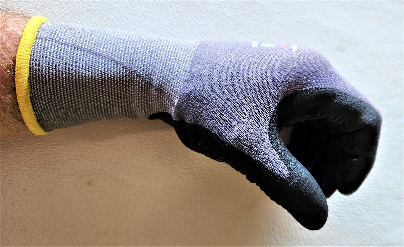12-Pair Flexi-Guard Glove Ultra-Lightweight breathable Dotted Palms Glove