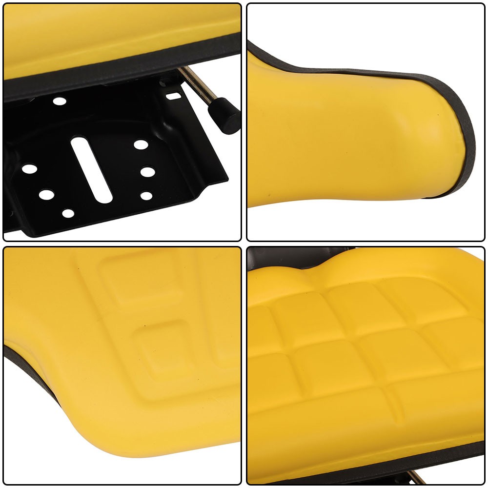 YELLOW SUSPENSION TRACTOR Seat FOR JOHN DEERE 1020 1530 2020 2030 2040 2155 5210