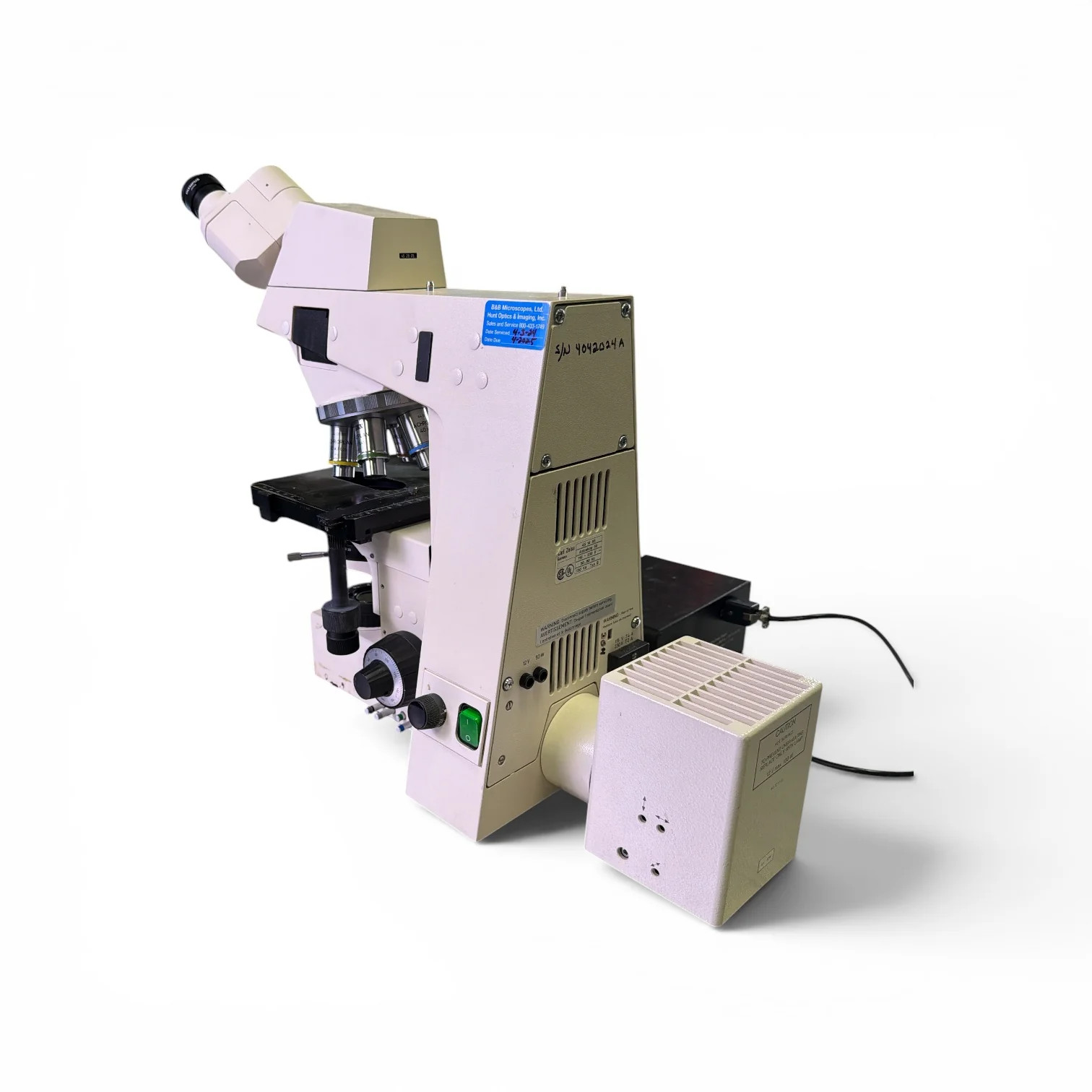 Carl Zeiss Axioskop 50 Microscope 45-14-85 w/ Achroplan Objectives