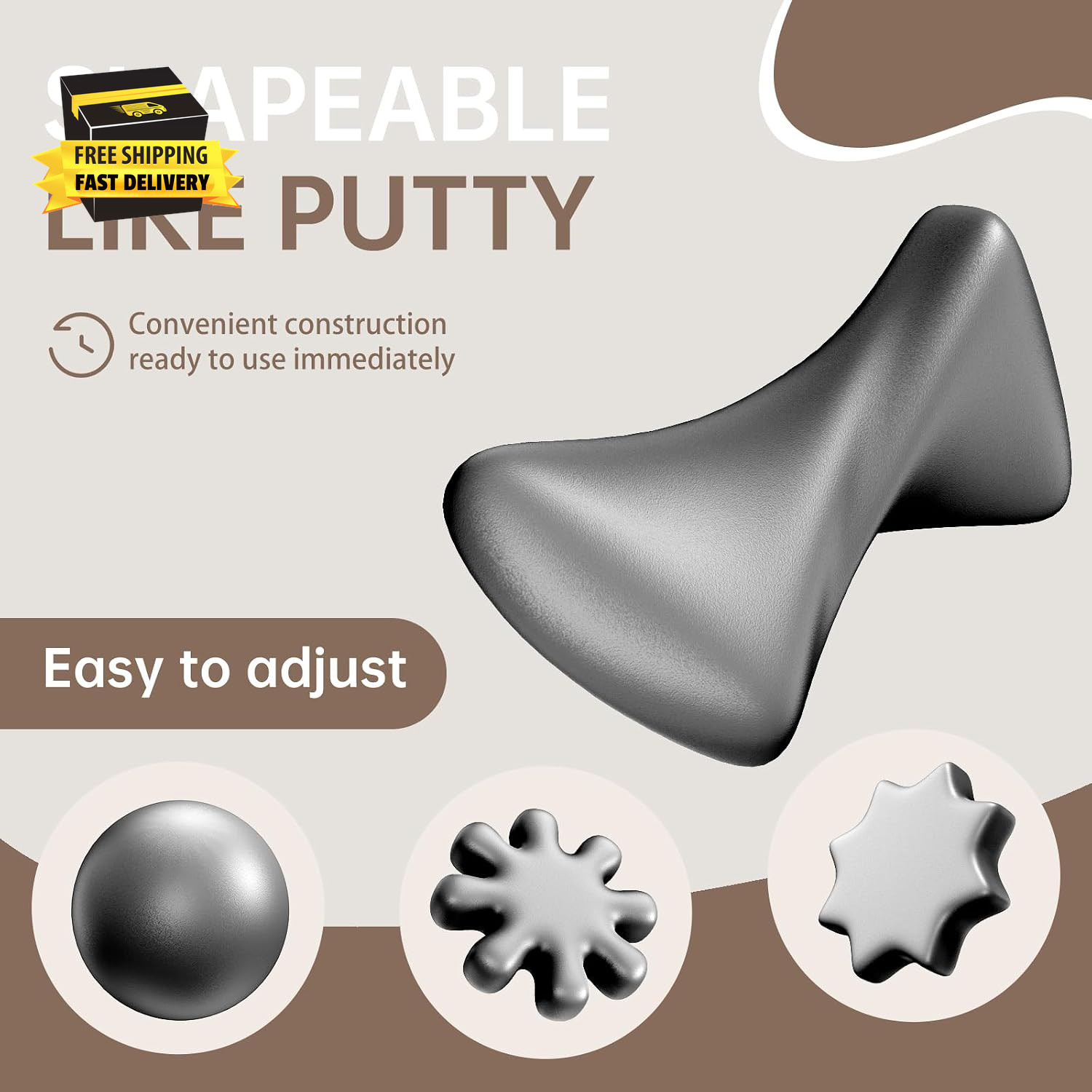 4 Pcs Waterproof Seal Putty, Premium Moldable Duct Seal Clay for Wall Holes | Qu
