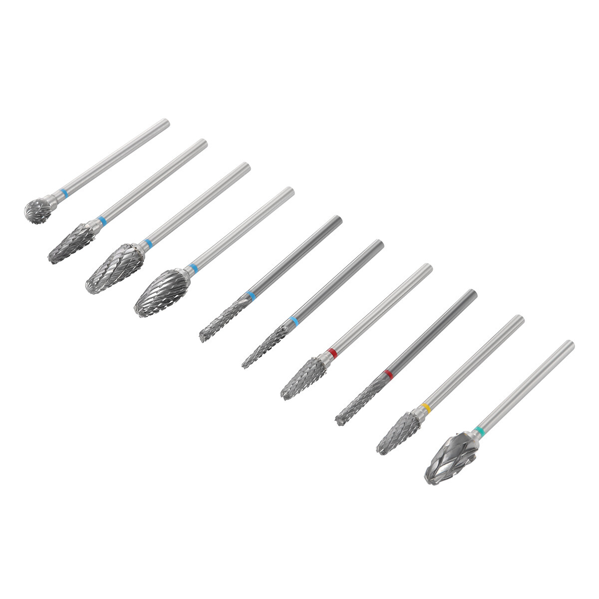 Dental Lab Polishing Bur Drills Tungsten Steel Carbide Burs Burrs 2.35MM