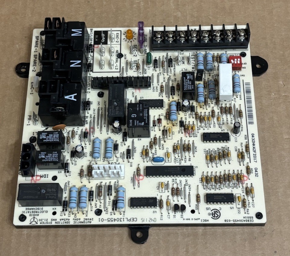 Carrier HK42FZ017 Furnace Control Board CEPL130455-01 CEBD430455-03B 🔥Checked