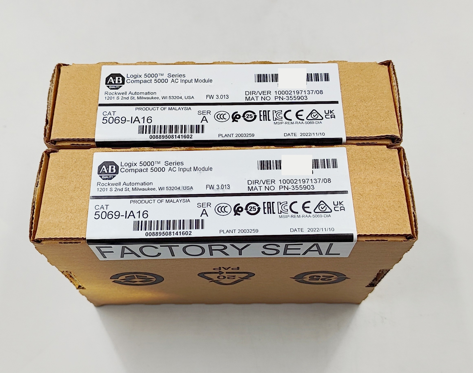 Allen-Bradley 5069-IA16 Compact Logix 5000 Input Module