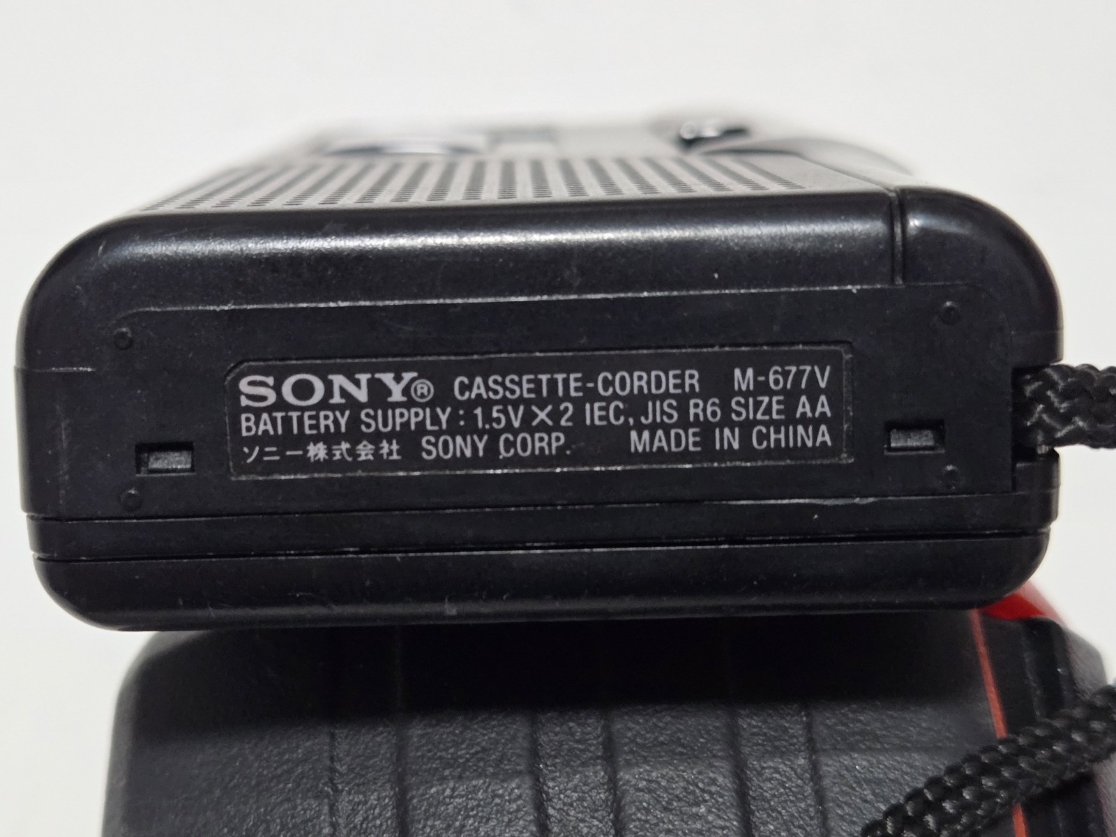 Sony M-677V VOR Microcassette-Corder Handheld Voice Recorder Tested Works Great