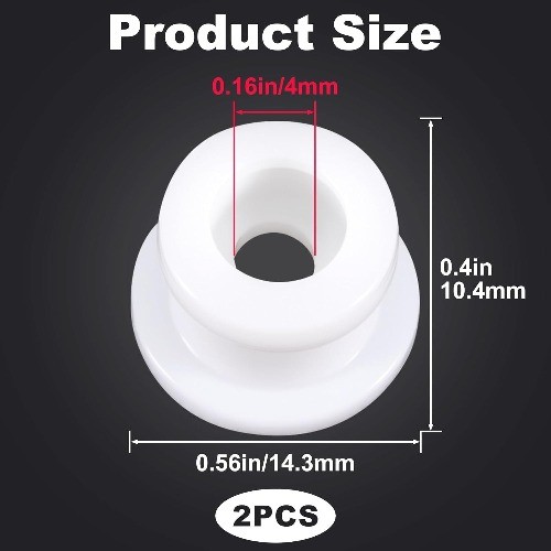 2 Pcs Shifter Bushing, Shifter Cable Bushing, Shift Linkage Bushin Size: 2 pcs
