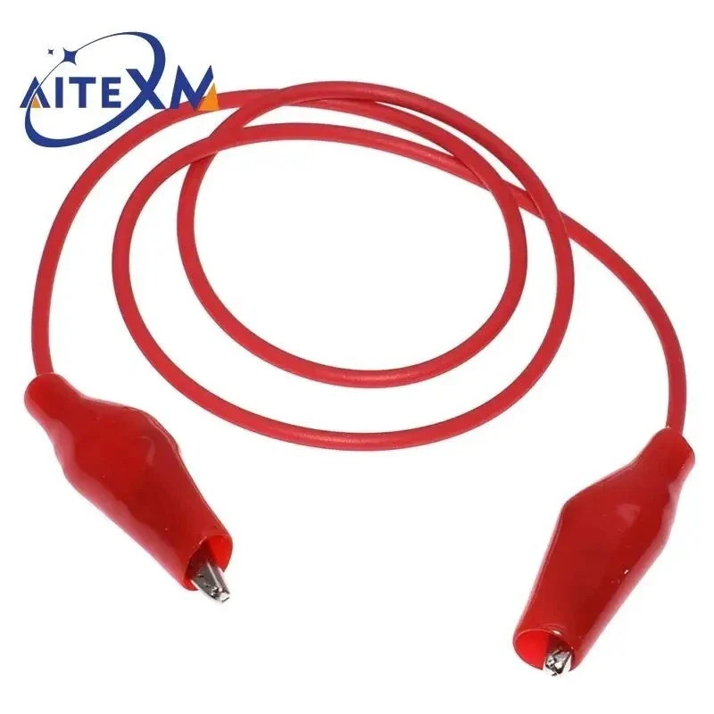 10PCS Alligator Clips Electrical DIY Test Leads Alligator Double-ended Crocodile