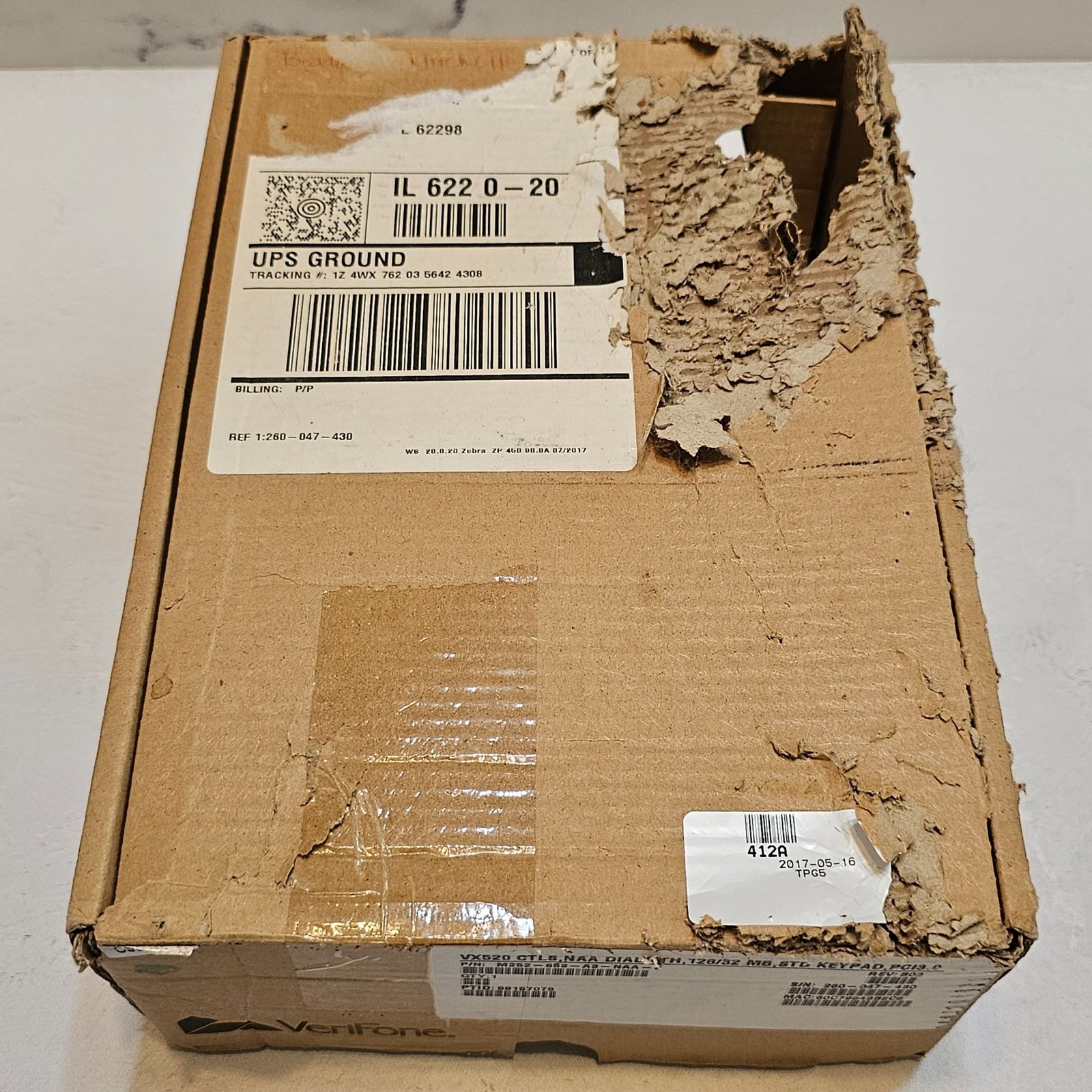 Verifone VX520 Credit Card Machine Terminal Reader NIB
