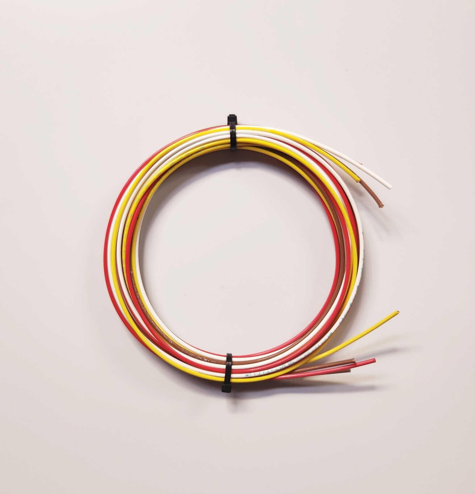 18 AWG Mil-Spec Wire, PTFE Insulated, Stranded Silver Plated, Assortment 24 ft