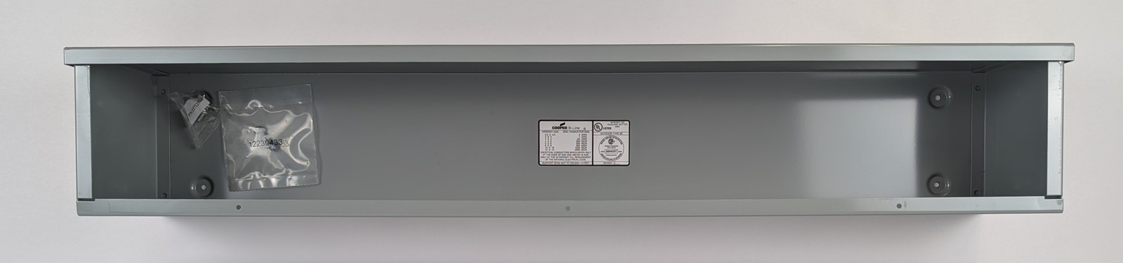 Eaton Cooper B-Line 6636 GRT NK 6x6x36 Type 3R Screw Cover Wireway Outdoor