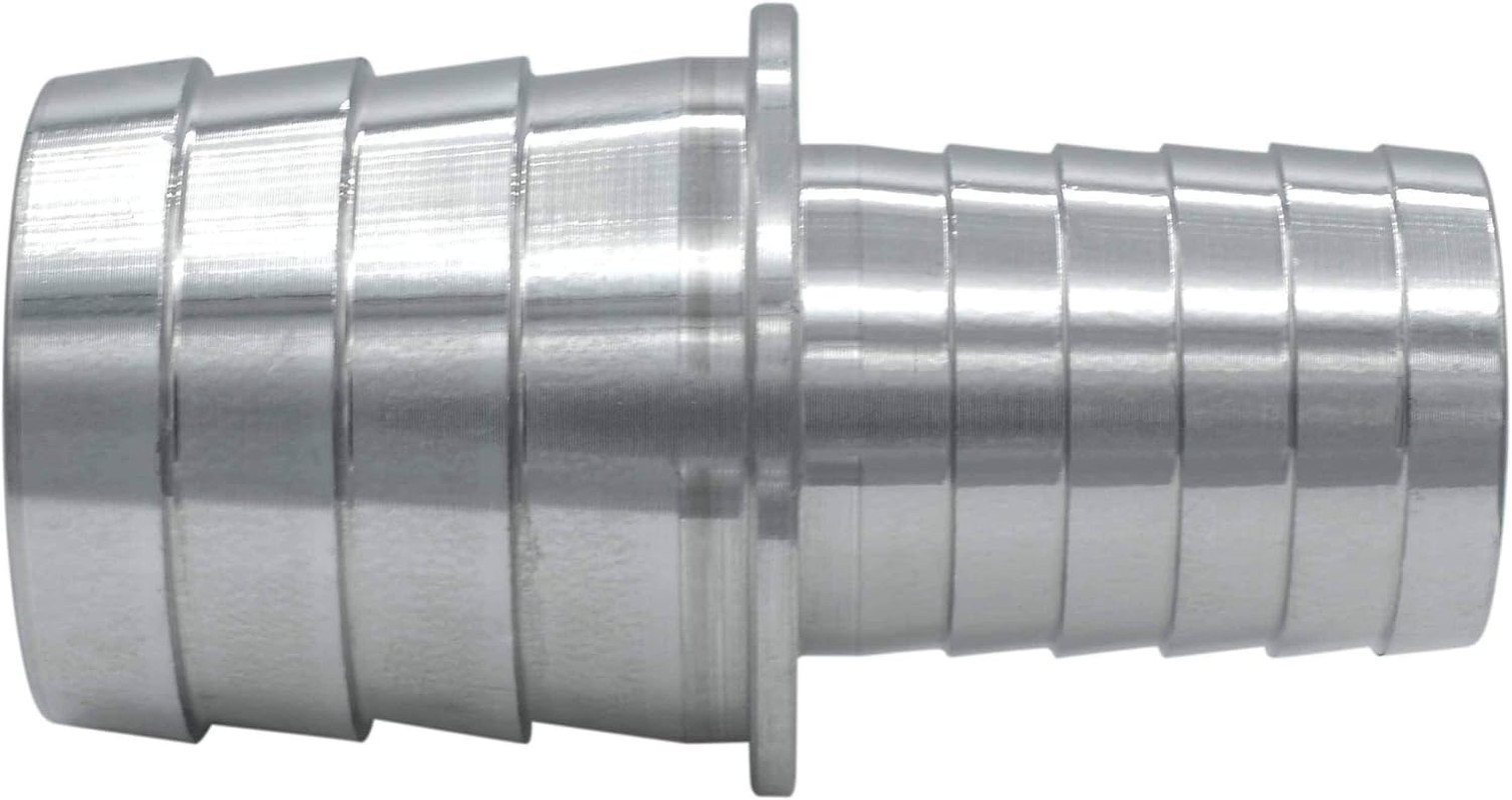 ICT Billet 1-1/4″ to 1-1/2″ Inch Hose Barb Splice Coupler Repair Reducer Fitting